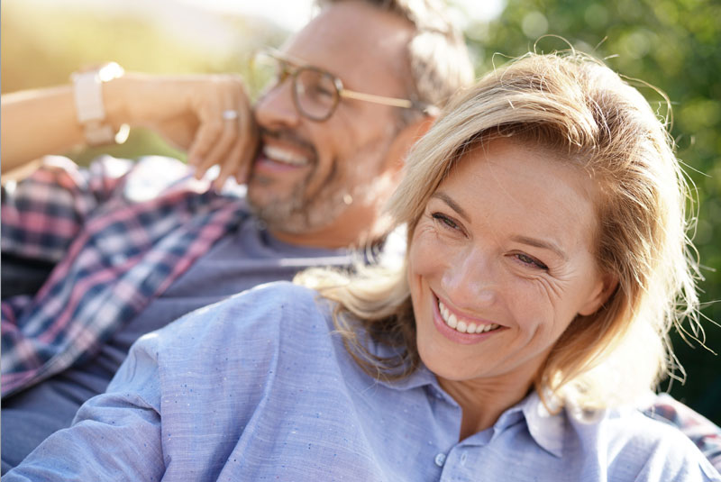 Same Day Dental Implant Patient Smiling